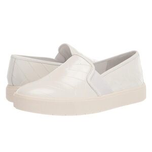 Vince Blair Leather Slip-On Sneakers – Size 8.5 | White Sole Minimalist Sneaker